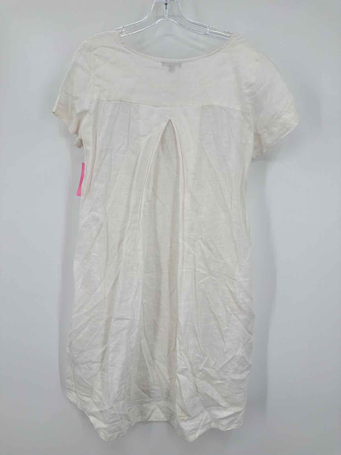 Pre-Owned James Perse White Size 1/Small Short Short Sleeve Dress | True Fashionistas.