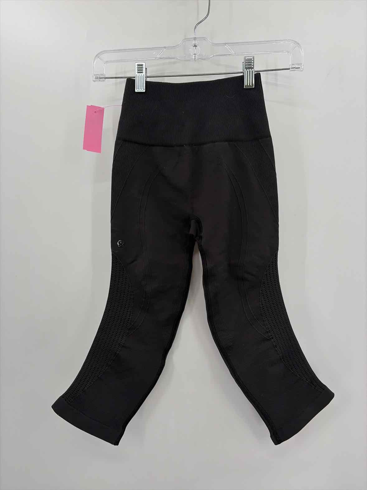Lululemon Black Size 2 Legging Athletic Pants | True Fashionistas.
