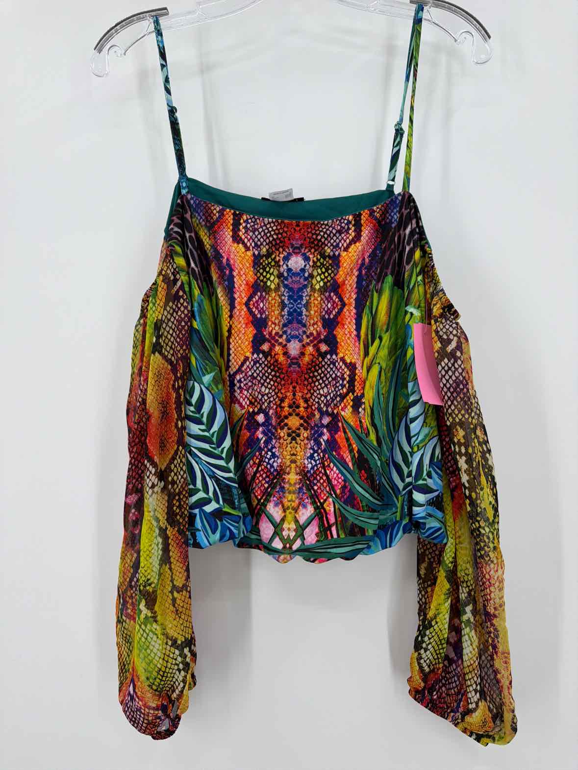 Pre-Owned Venus Green Size Large Blouse | True Fashionistas.