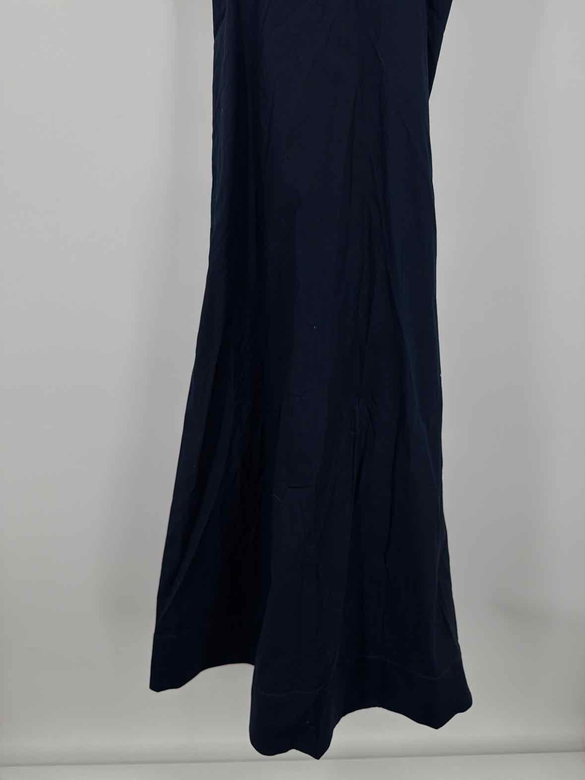 Pre-Owned Staud Navy Size 6 Long Sleeveless Dress | True Fashionistas.