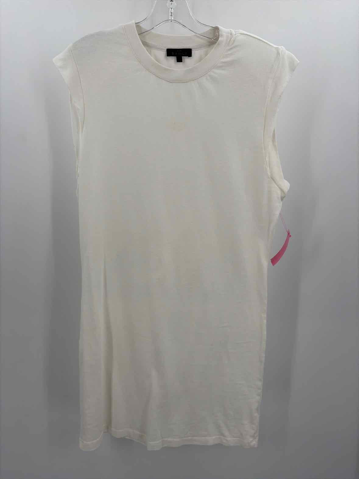 The Range White Size Small Knee Length Short Sleeve Dress | True Fashionistas.