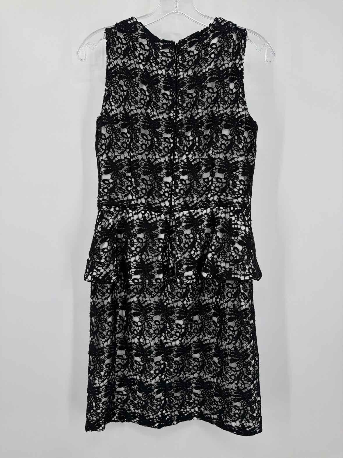 Pre-Owned Cynthia Steffe Black Size 6 Lace Short Sleeveless Dress | True Fashionistas.