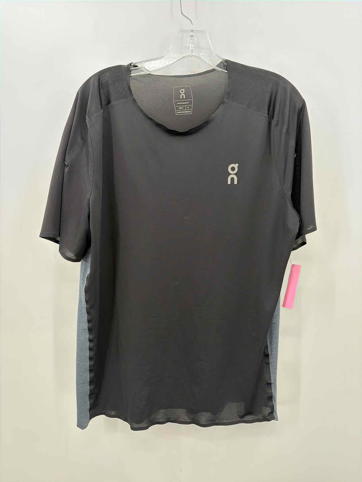 On Black XL Men's Athletic Tee | True Fashionistas.