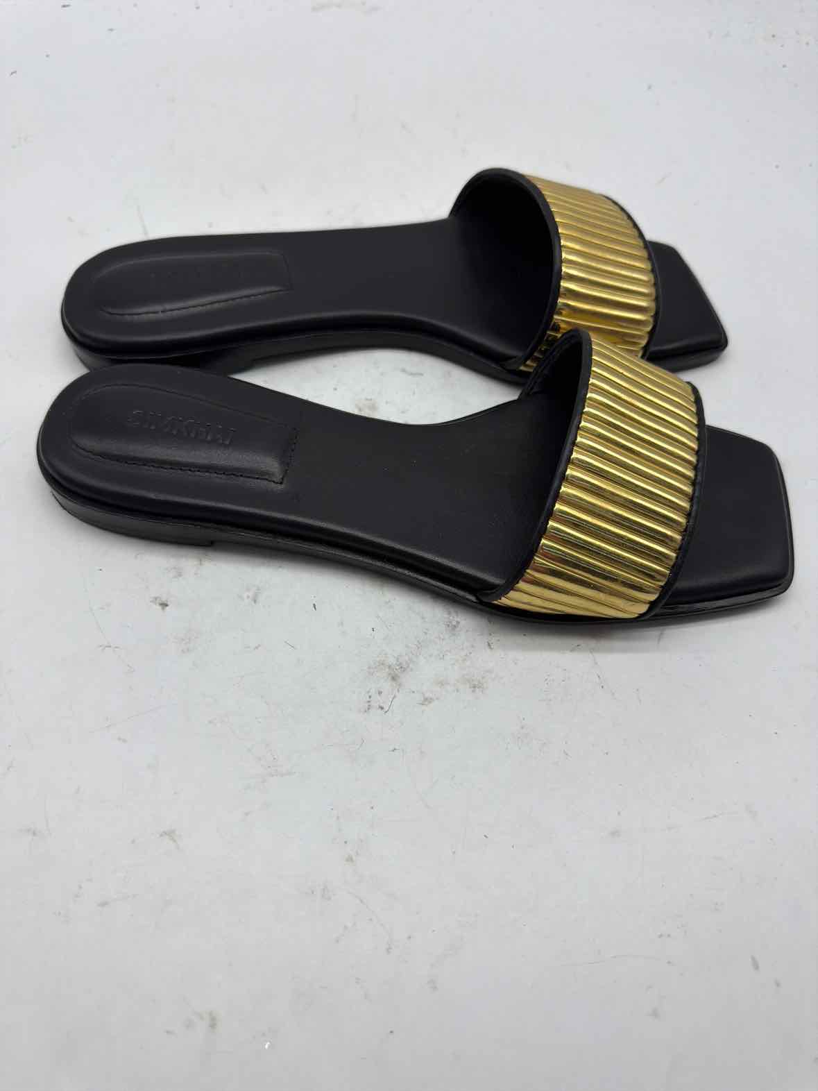 Pre-Owned Simkhai Black Size 6 Mule Flats | True Fashionistas.