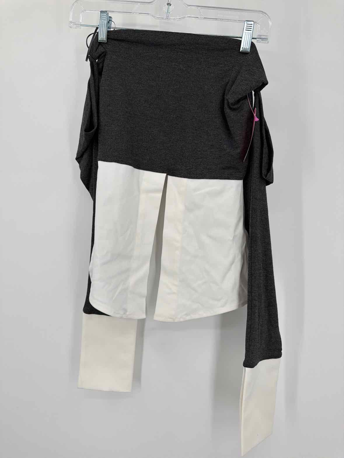 Pre-Owned Aaizel Grey Size 8 Blouse | True Fashionistas.