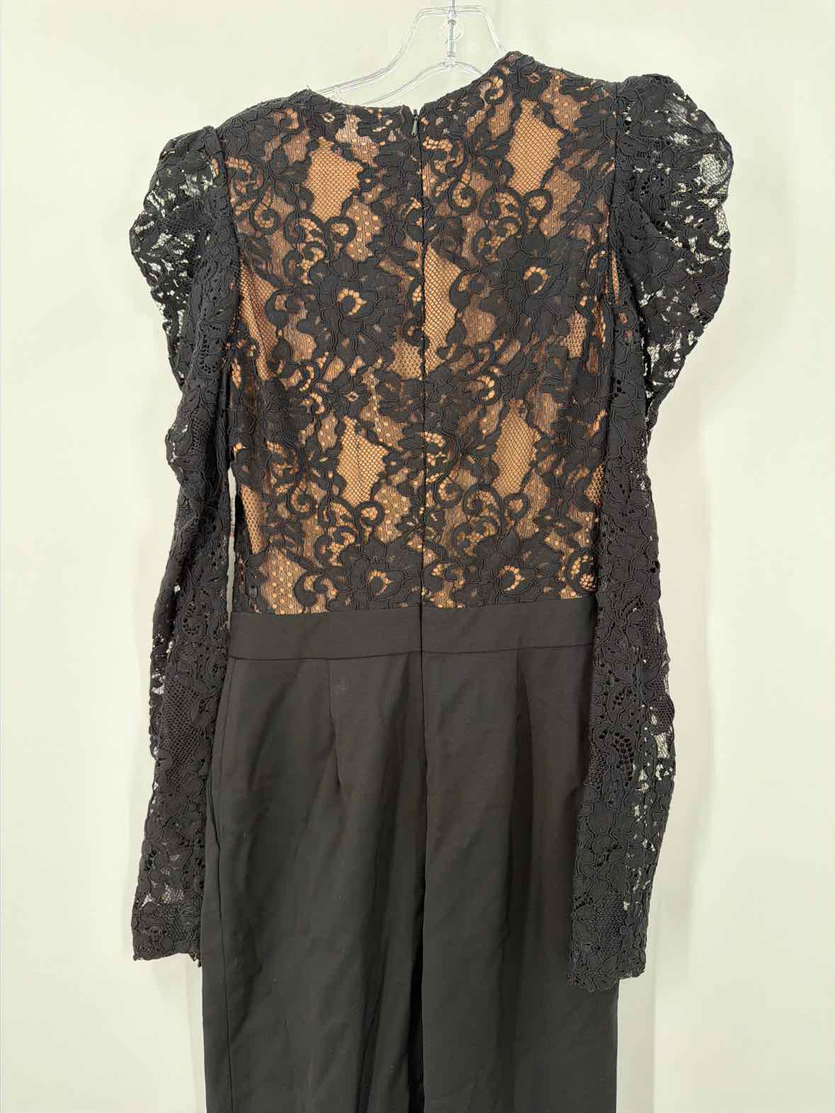 Pre-Owned Michael Kors Black Size 0 Lace Long Sleeve Jumpsuit | True Fashionistas.