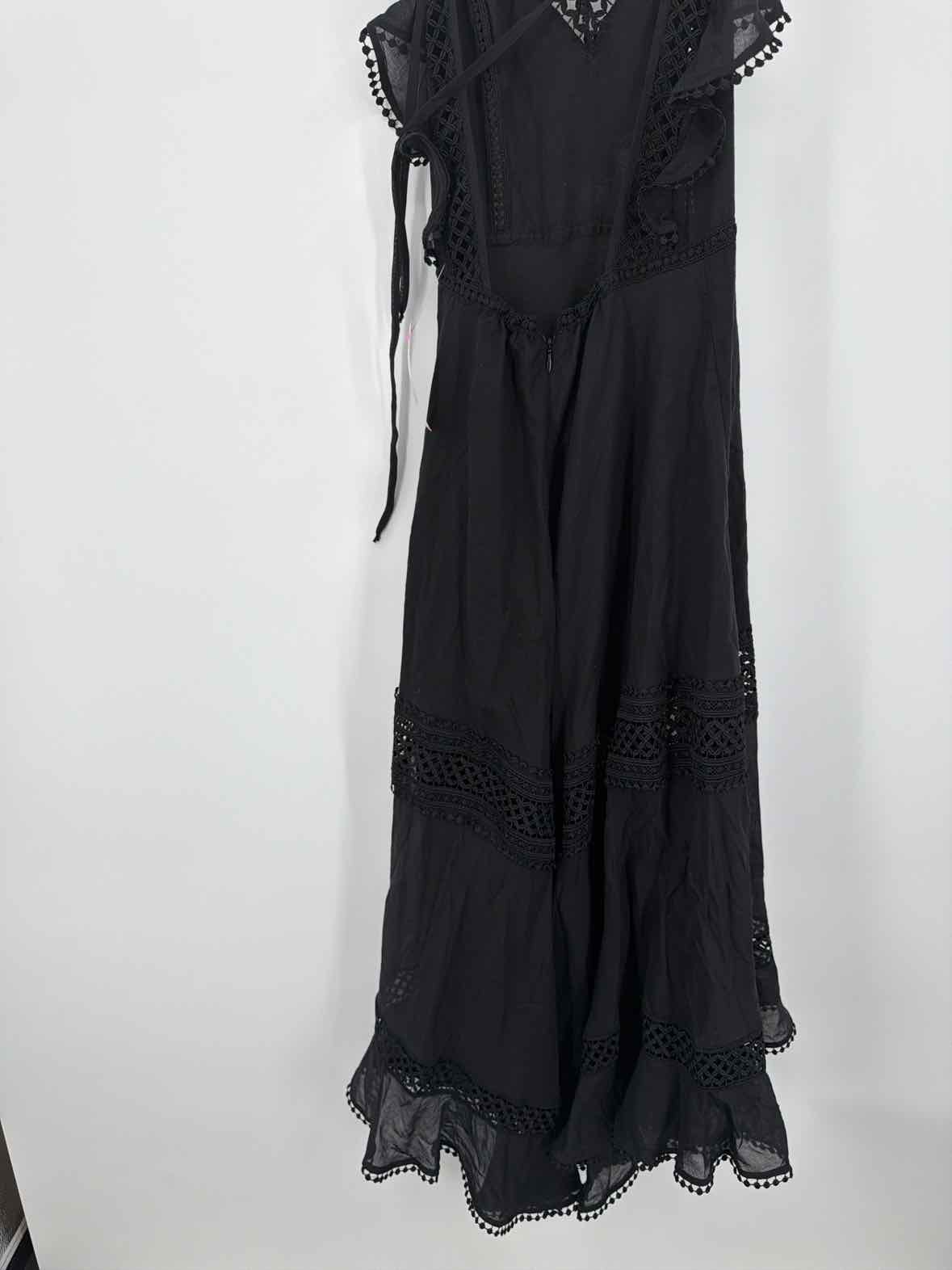Pre-Owned Charo Ruiz Black Size Small Long Sleeveless Dress | True Fashionistas.