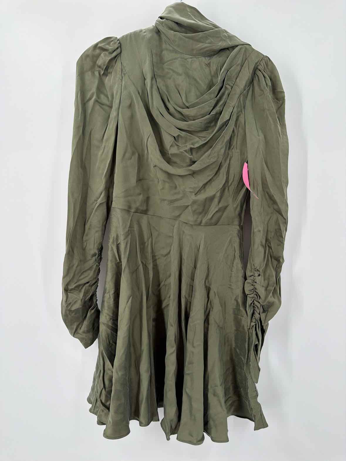 Pre-Owned Zimmermann Green Size 0 Short Long Sleeve Dress | True Fashionistas.