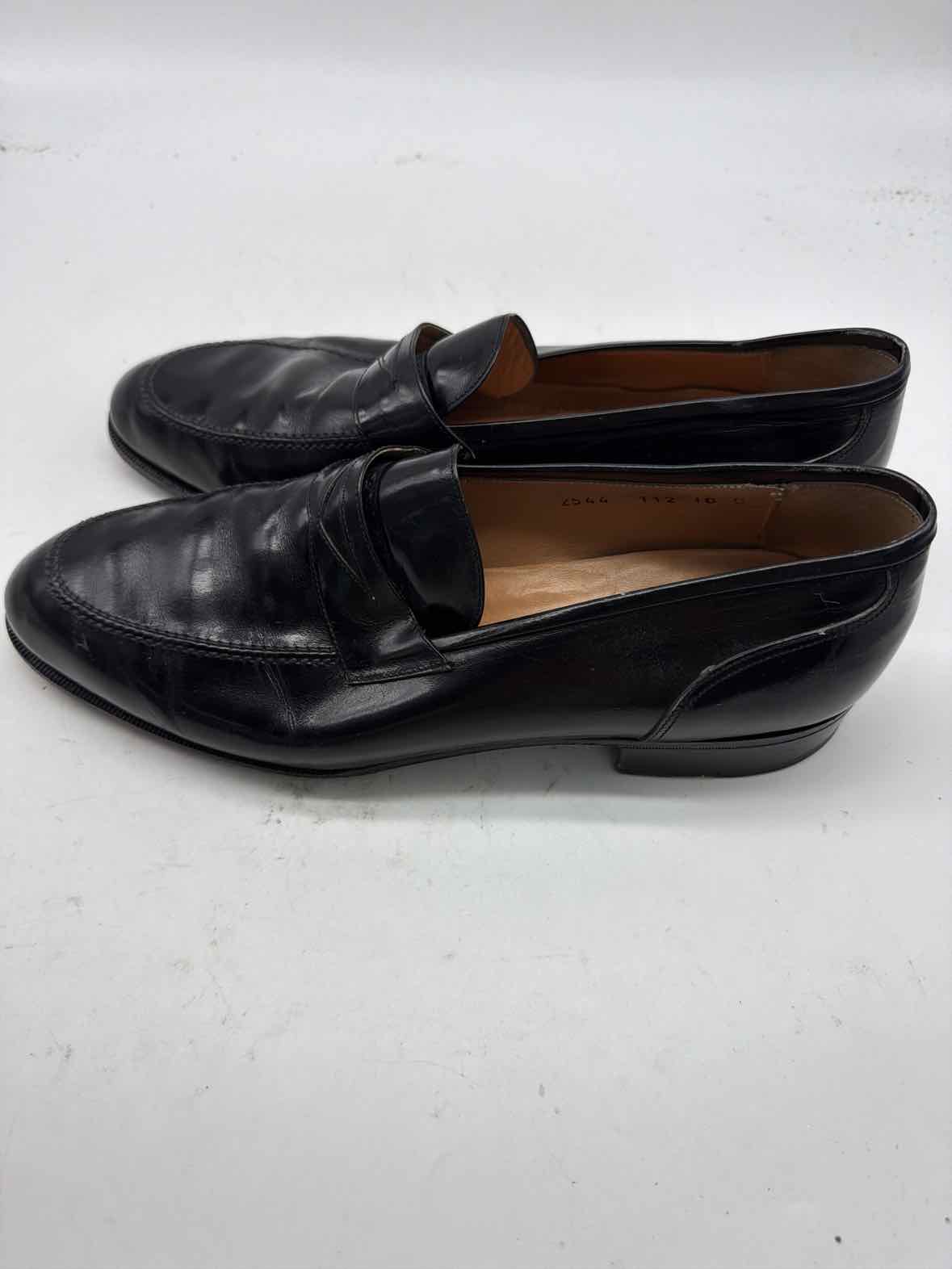 Pre-Owned Salvatore Ferragamo Black 10 Loafer Men's Slip On | True Fashionistas.