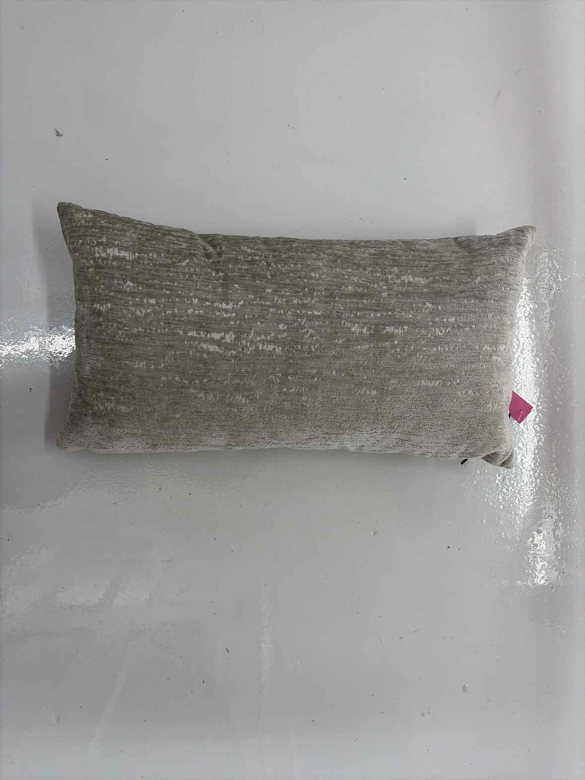Dwell Studio Grey Fabric Pillow | True Fashionistas.