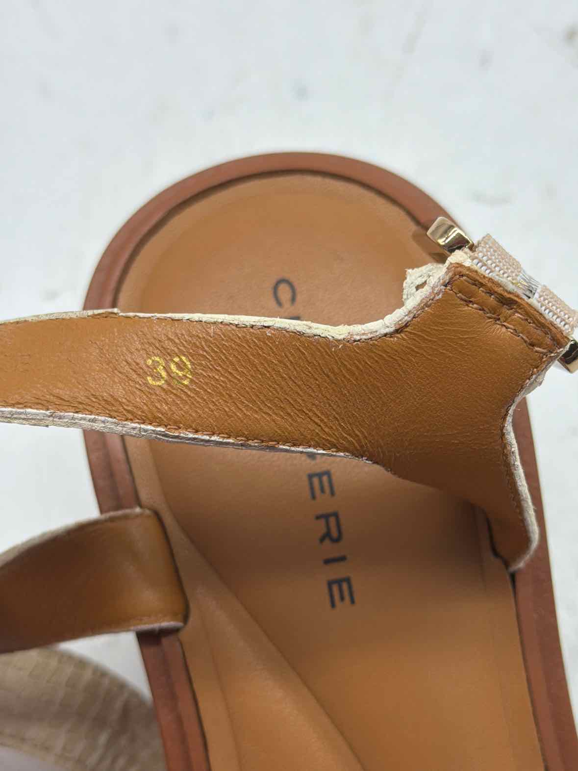 Pre-Owned Clergerie Tan Size 9 Strappy Heels | True Fashionistas.