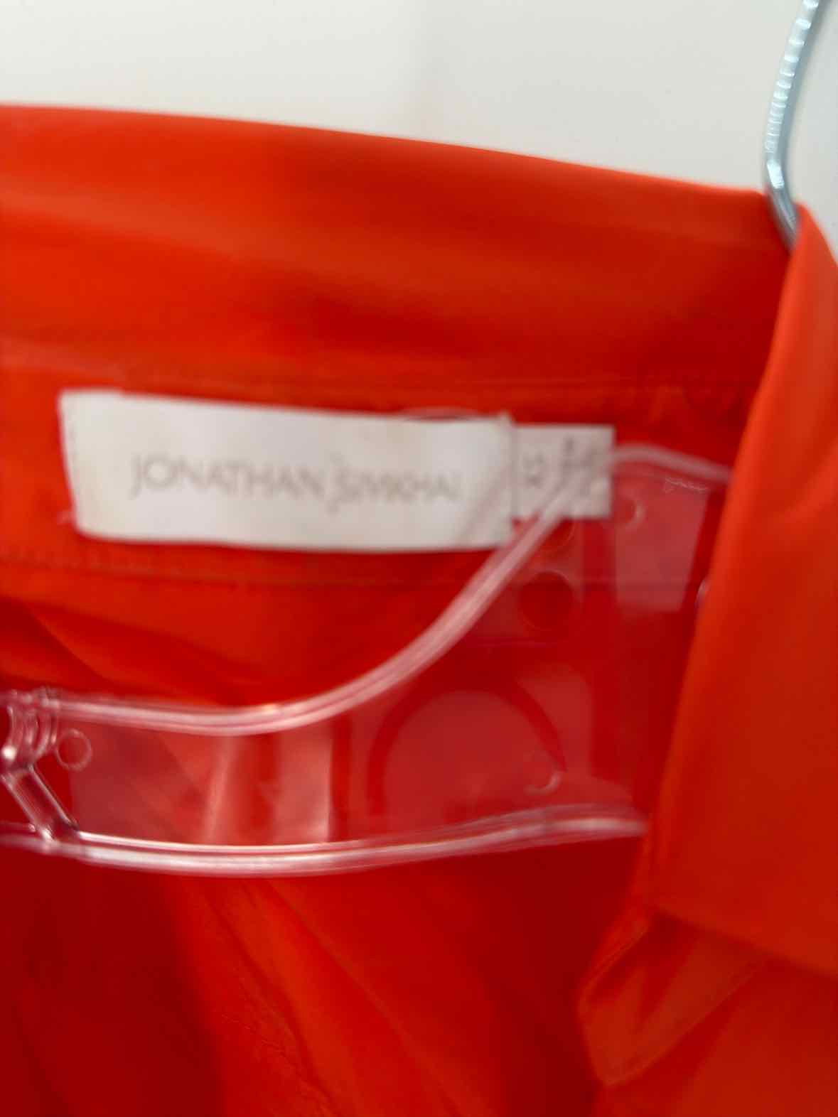 Pre-Owned Jonathan Simkhai Orange Size XS Short Short Sleeve Dress | True Fashionistas.
