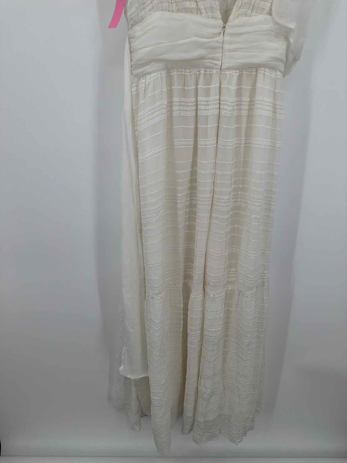 Pre-Owned Ramy Brook White Size 6 Long Sleeveless Dress | True Fashionistas.