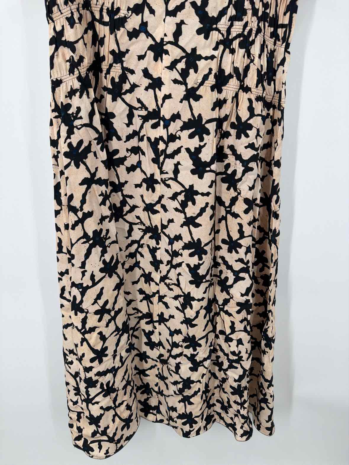 Pre-Owned Ulla Johnson Black Size 12 Long Short Sleeve Dress | True Fashionistas.