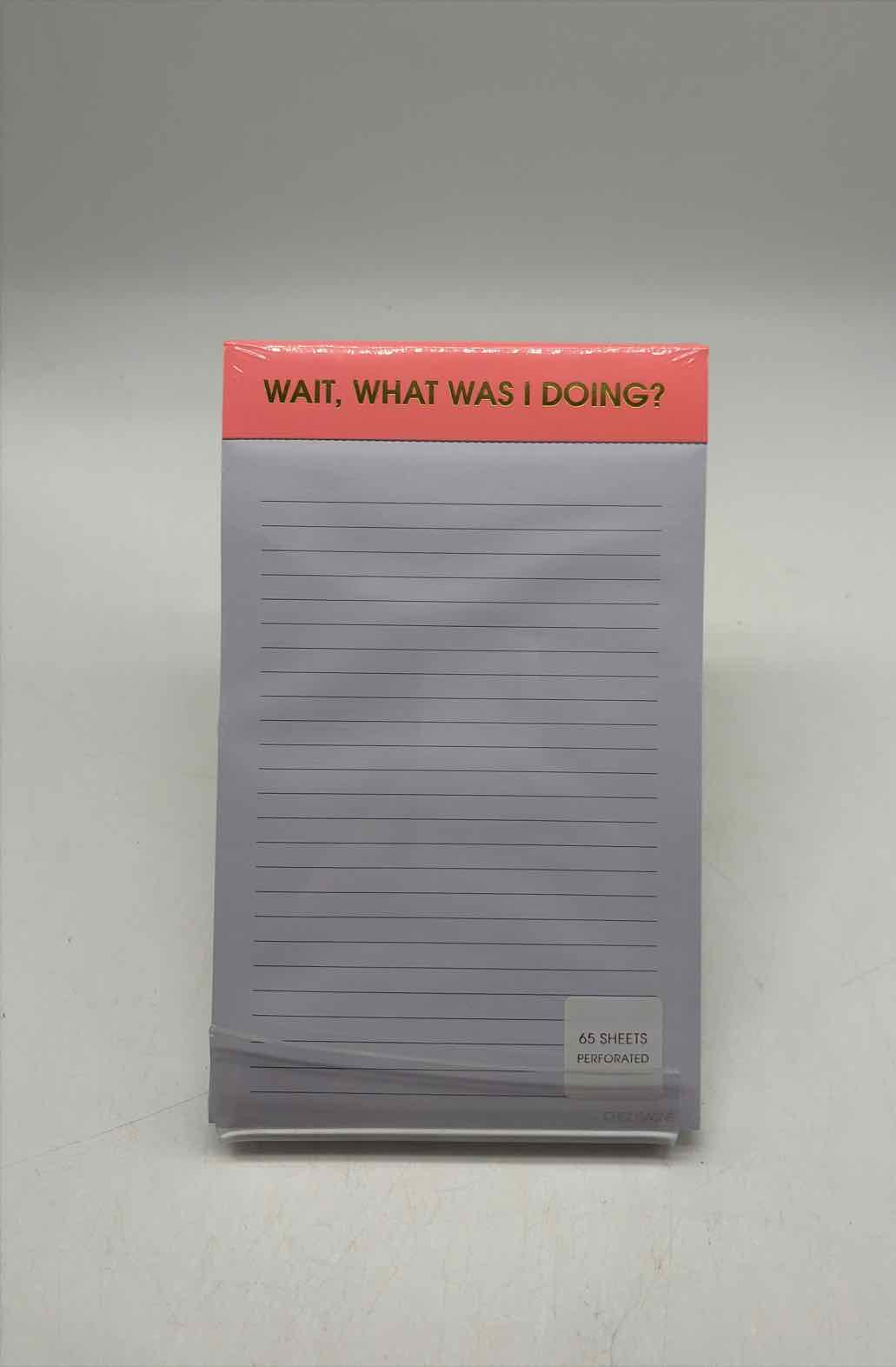 Wait, What Was I Doing Notepad - 65 Sheets | True Fashionistas.