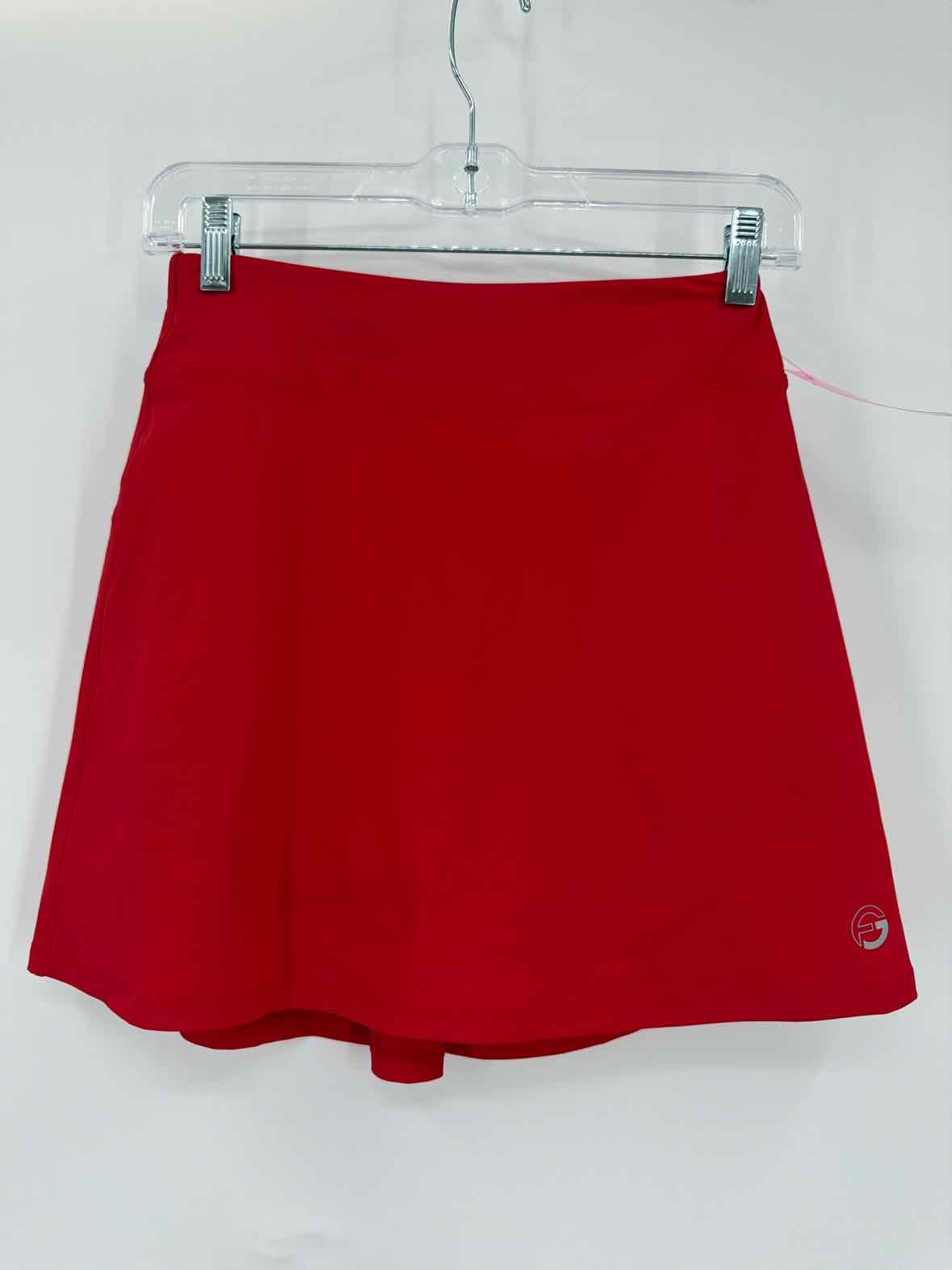 Pre-Owned Foray Golf Red Size XS Skort Athletic Skirt | True Fashionistas.