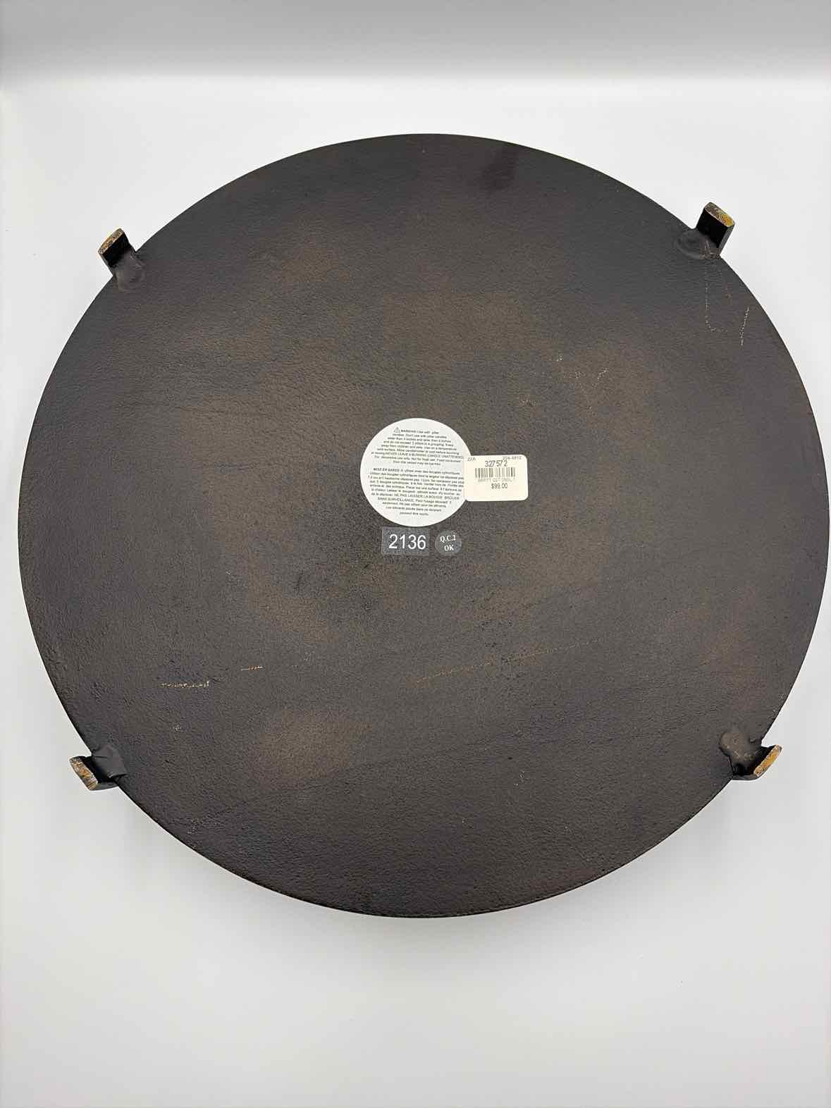 Brown Metal Tray | True Fashionistas.