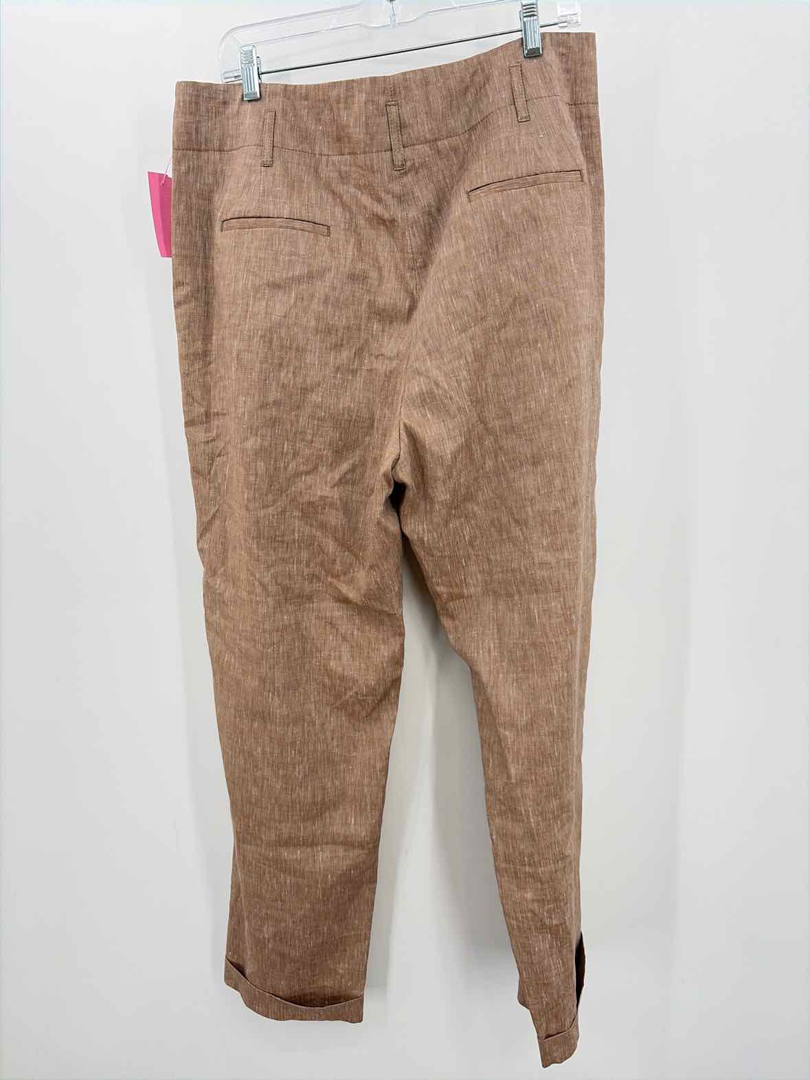 Peserico Tan Size 50 Casual Pants | True Fashionistas.