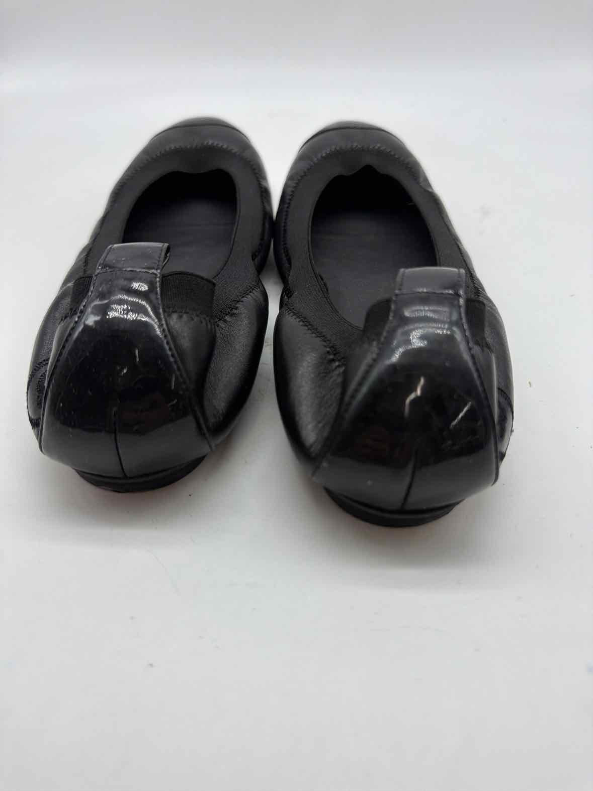 Pre-Owned Chanel Black Size 39 Spirit Flat Flats | True Fashionistas.