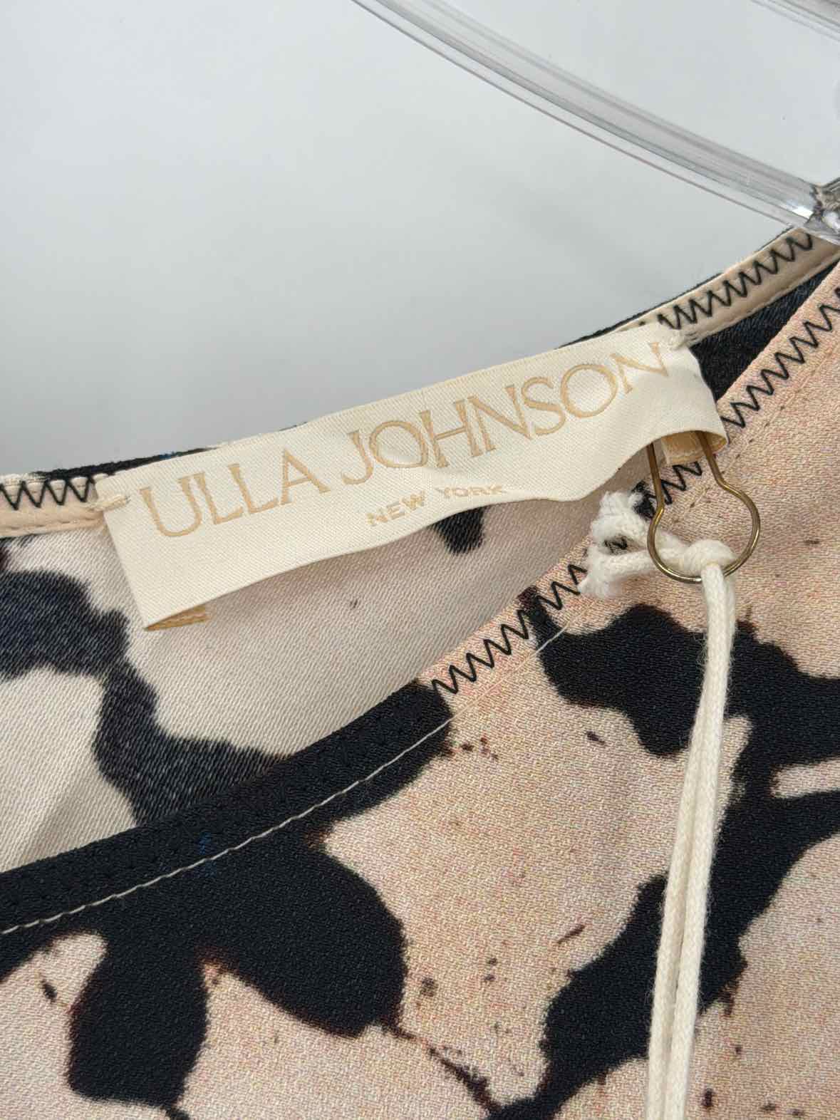 Pre-Owned Ulla Johnson Black Size 12 Long Short Sleeve Dress | True Fashionistas.