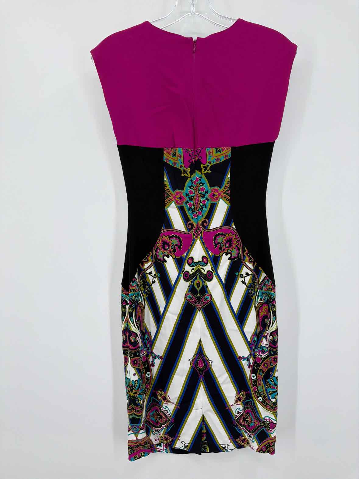 Pre-Owned Etro Purple Size 40/6 Short Sleeveless Dress | True Fashionistas.