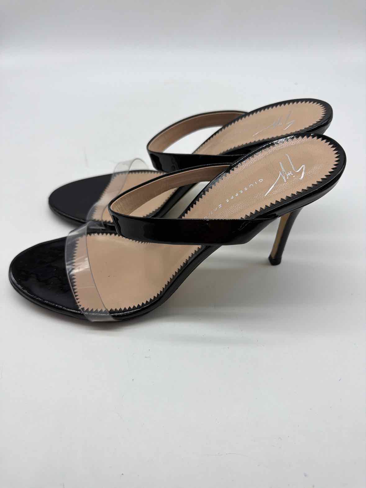 Pre-Owned Giuseppe Zanotti Black Size 39 Mule Heels | True Fashionistas.