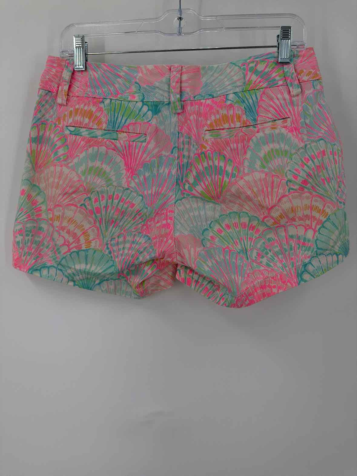 Pre-Owned Lilly Pulitzer Pink Size 2 Callahan Printed Shorts | True Fashionistas.