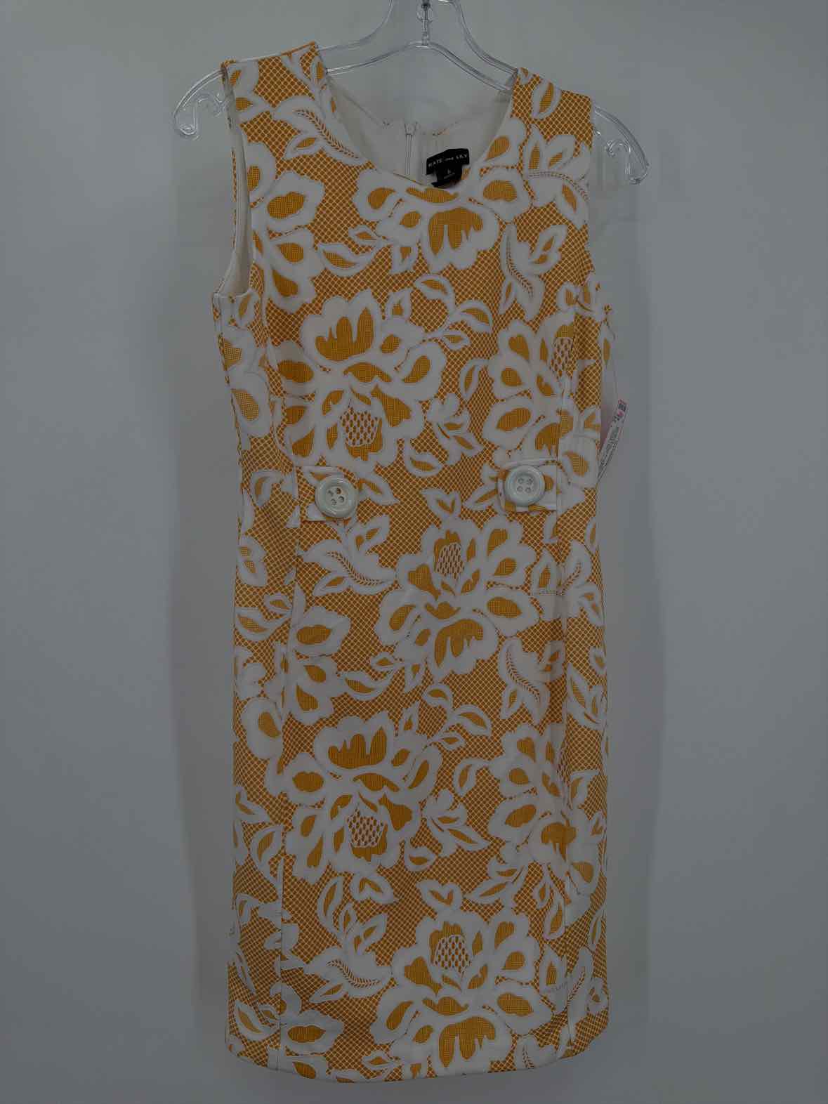 Pre-Owned Kate and Lily Yellow Size 6 Short Sleeveless Dress | True Fashionistas.