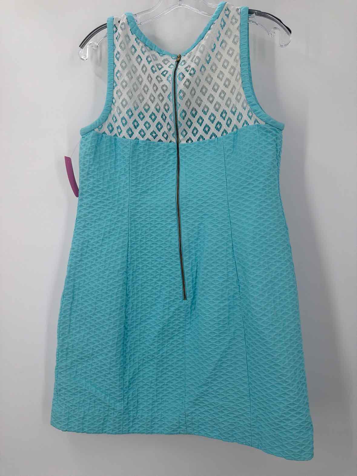 Pre-Owned Lilly Pulitzer Blue Size 12 Short Sleeveless Dress | True Fashionistas.