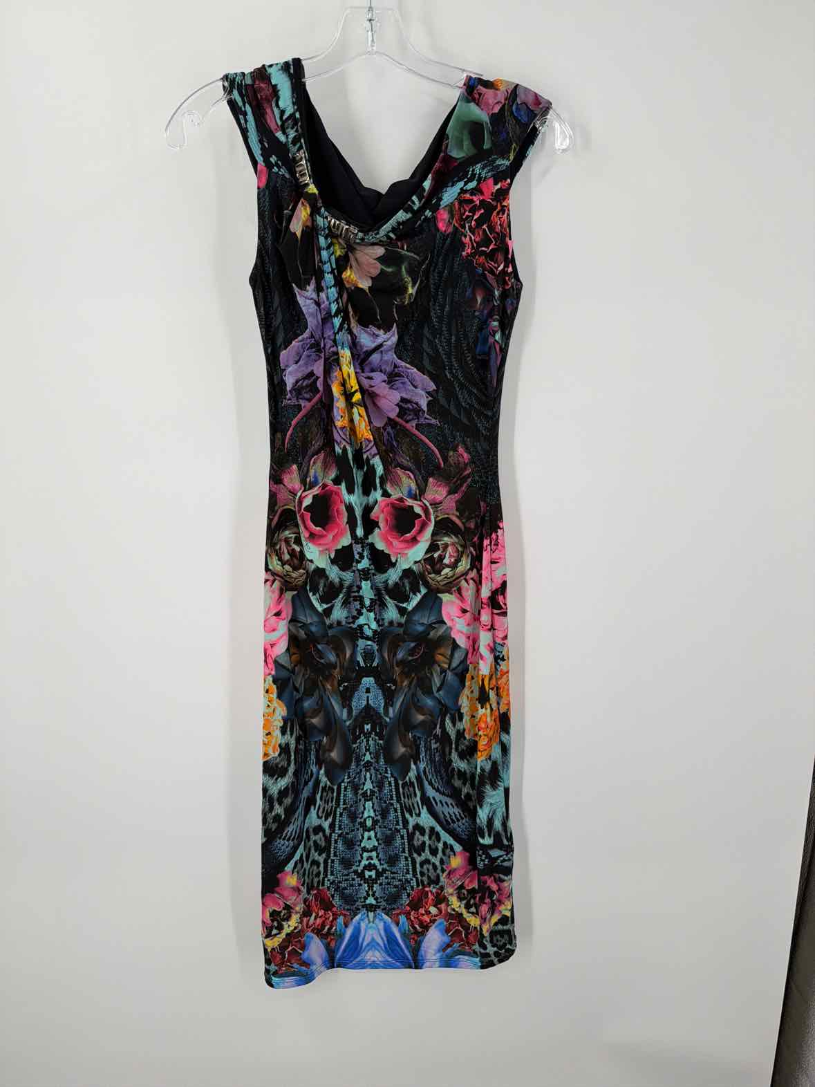 Pre-Owned Roberto Cavalli Black Size 42 Short Sleeveless Dress | True Fashionistas.