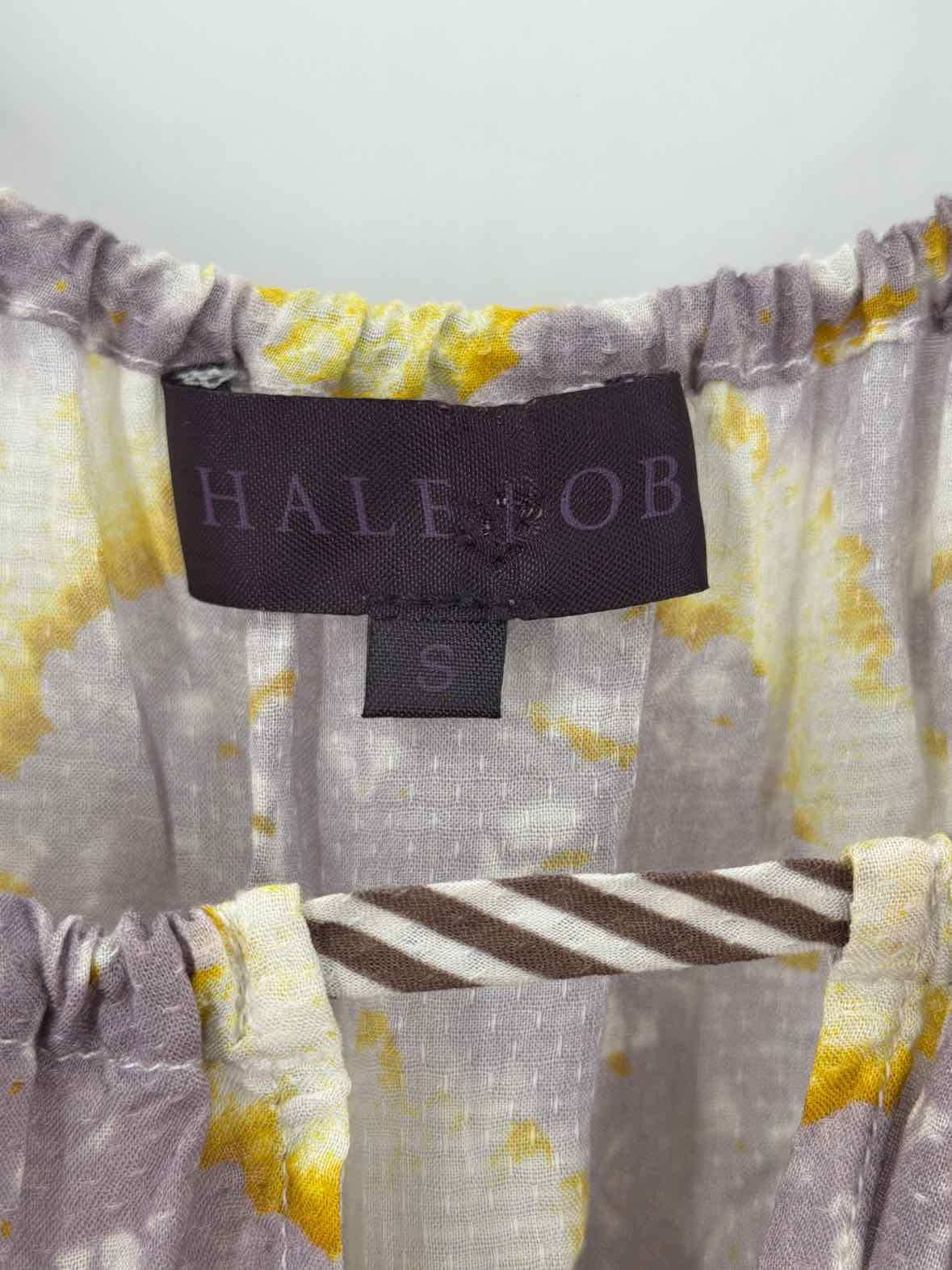 Pre-Owned Hale Bob Grey Size Small Blouse | True Fashionistas.