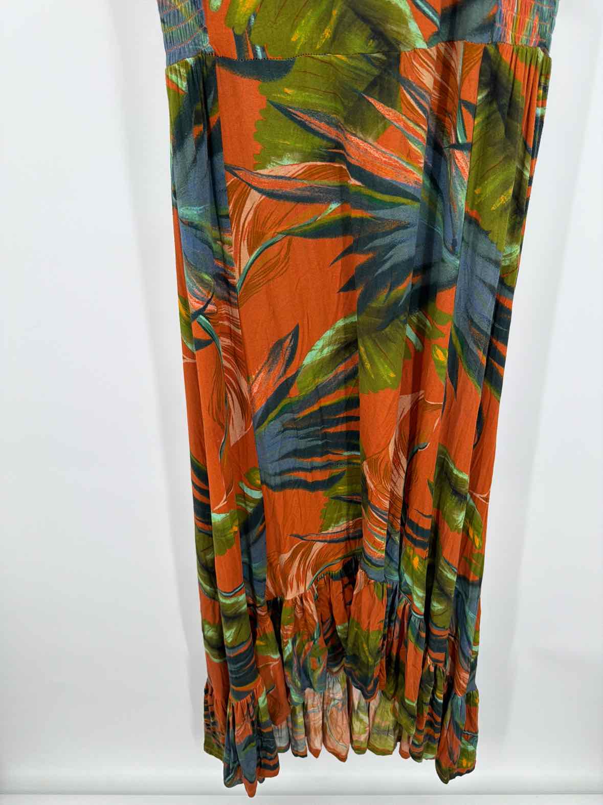 Pre-Owned Soft Surroundings Tan Size Small Long Sleeveless Dress | True Fashionistas.