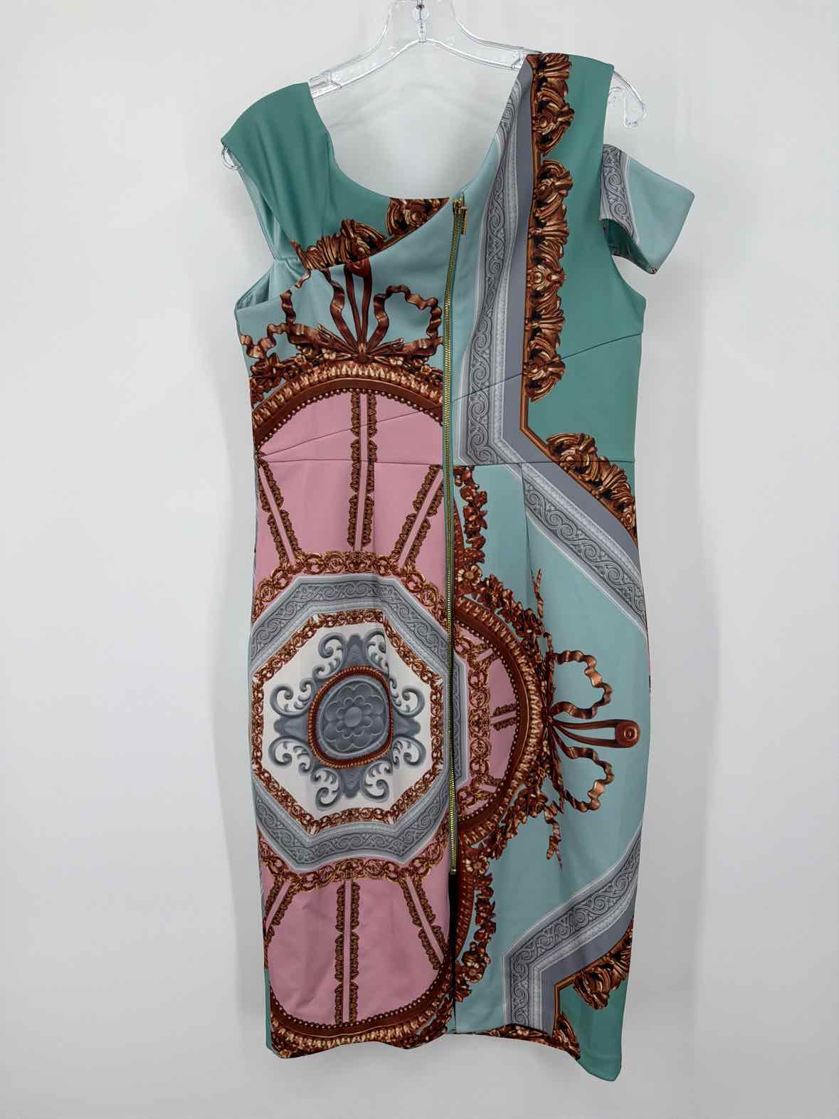 Pre-Owned Ted Baker Blue Size 5/12 Short Sleeveless Dress | True Fashionistas.