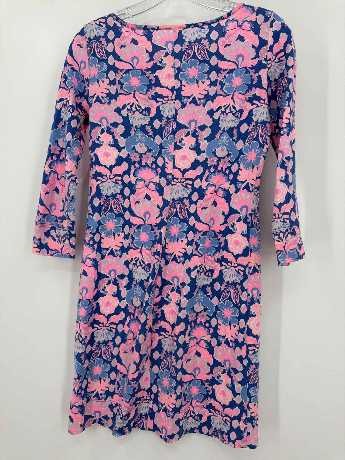Pre-Owned Lilly Pulitzer Blue Size XXS Short Long Sleeve Dress | True Fashionistas.