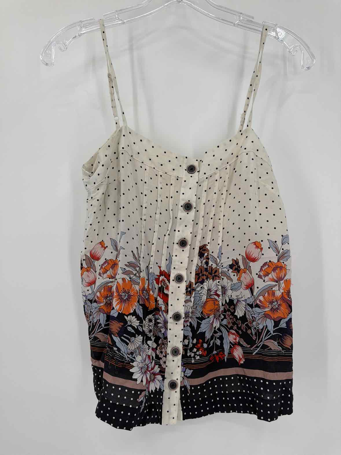 Pre-Owned Maeve White Size 4 Tank Top | True Fashionistas.