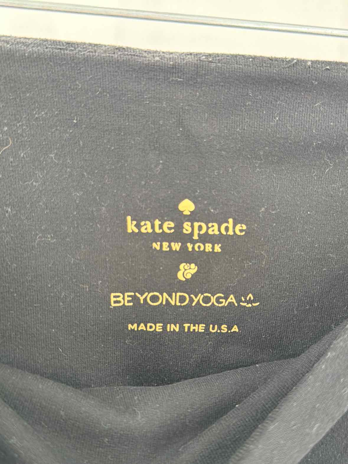 Pre-Owned Kate Spade Beyond Yoga Black Size Small Athletic Pants | True Fashionistas.