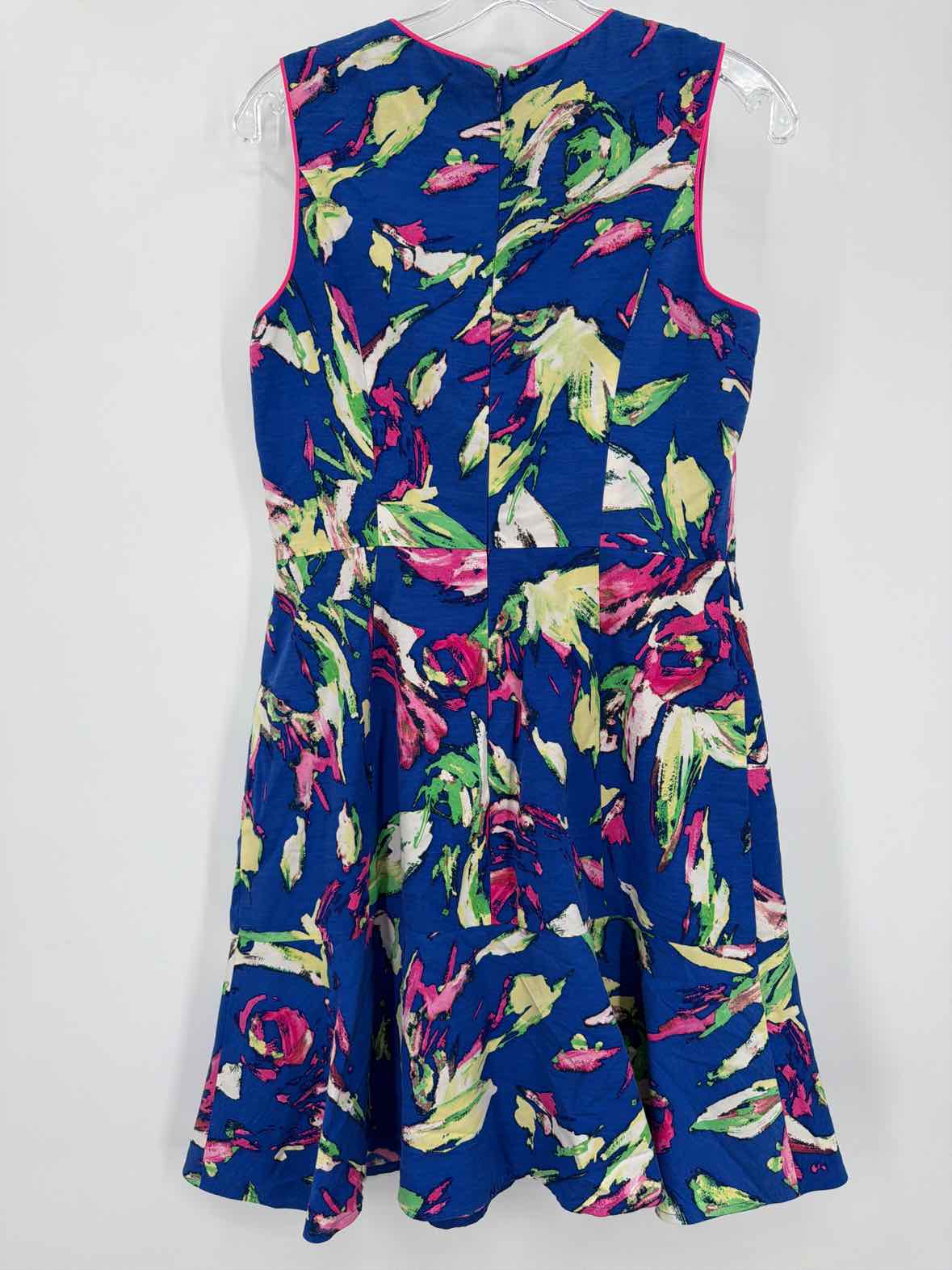 Pre-Owned Shoshanna Blue Size 8 Short Sleeveless Dress | True Fashionistas.