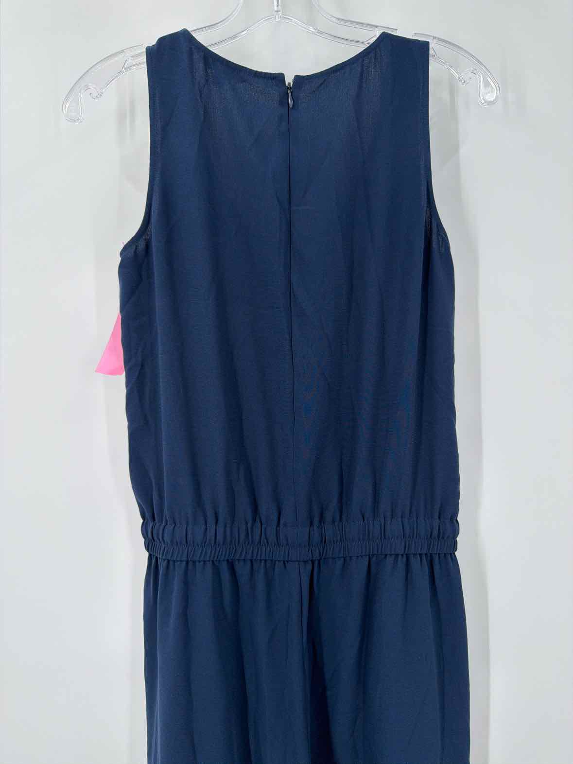Pre-Owned Cabi Navy Size XS Sleeveless Jumpsuit | True Fashionistas.