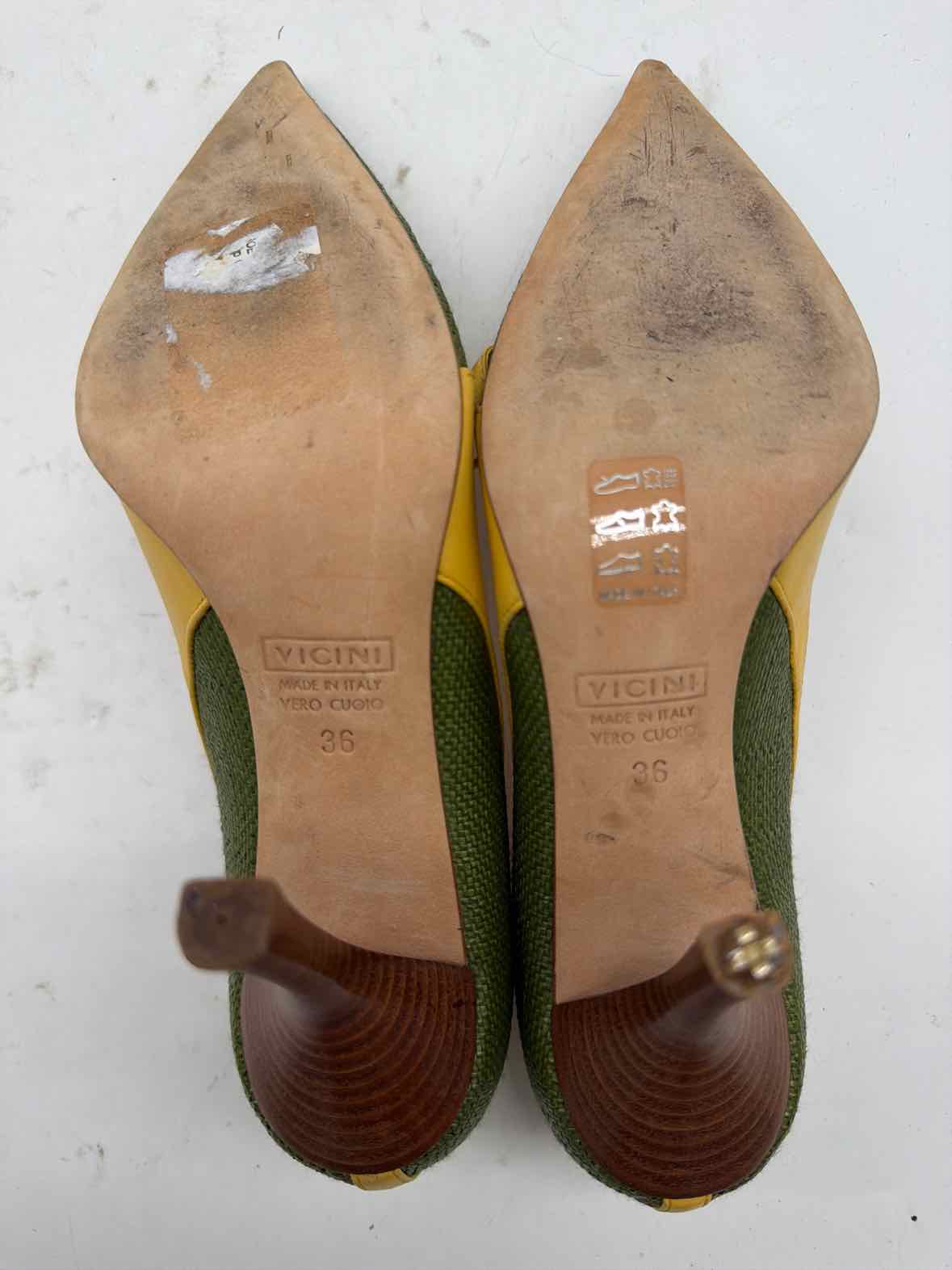 Pre-Owned Giuseppe Zanotti Green Size 6 Pump Heels | True Fashionistas.