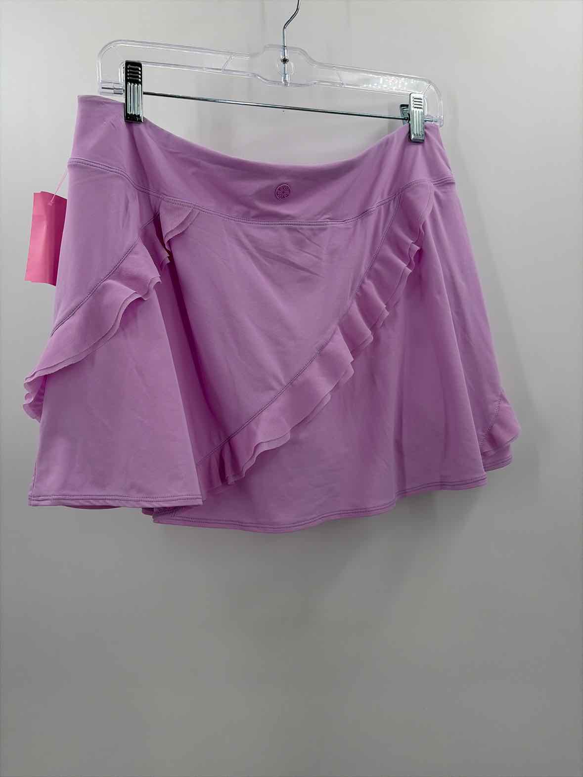 Pre-Owned Lilly Pulitzer Luxletic Purple Size Large Skort Athletic Skirt | True Fashionistas.