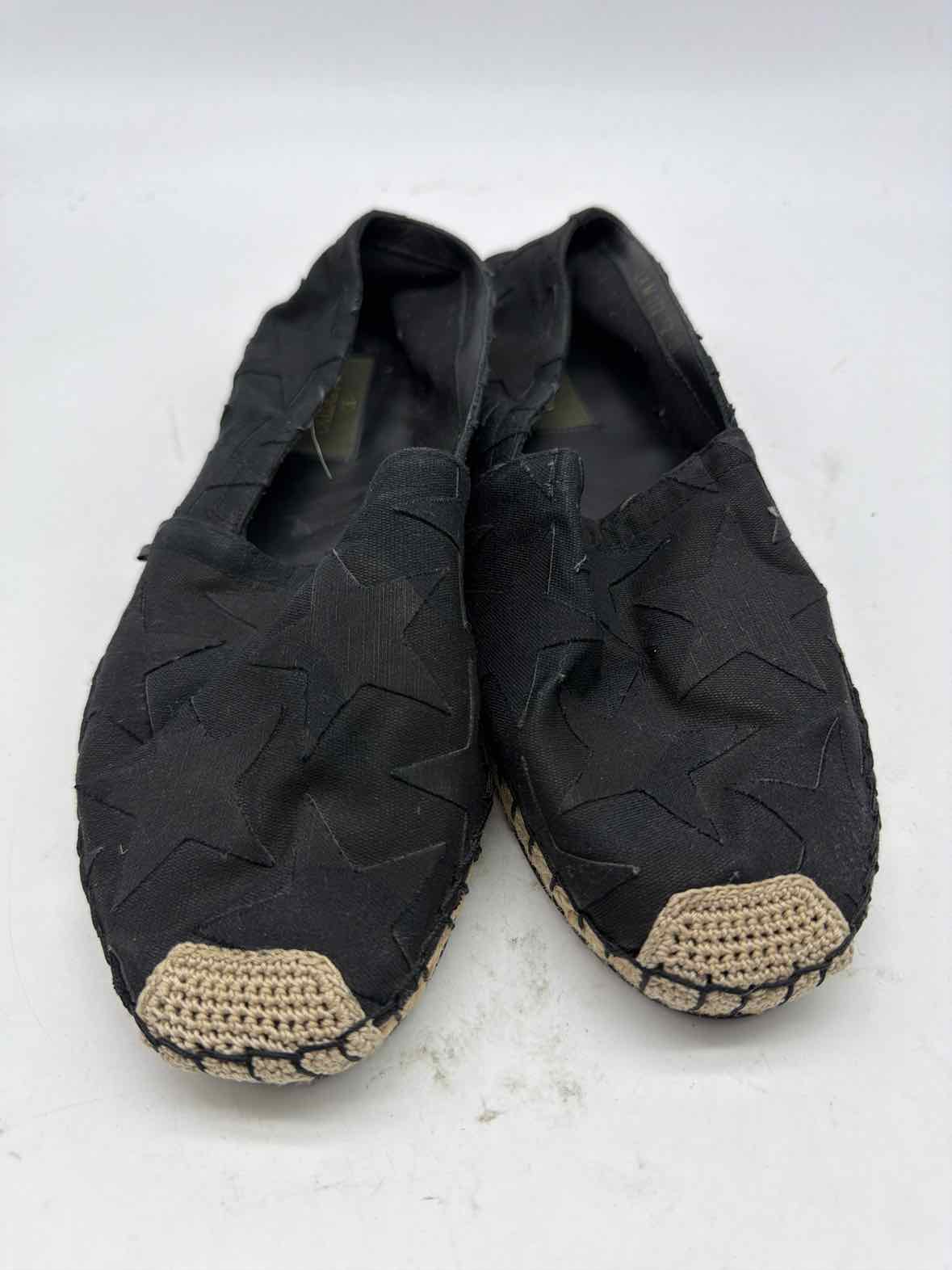 Pre-Owned Jimmy Choo Black Size 7 Espadrille Flats | True Fashionistas.