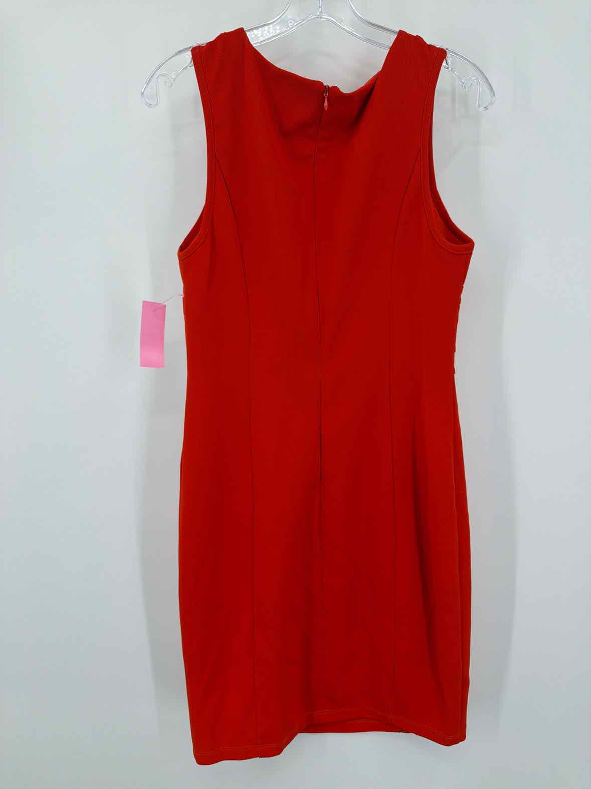 Pre-Owned Nikibiki Orange Size Large Short Sleeveless Dress | True Fashionistas.
