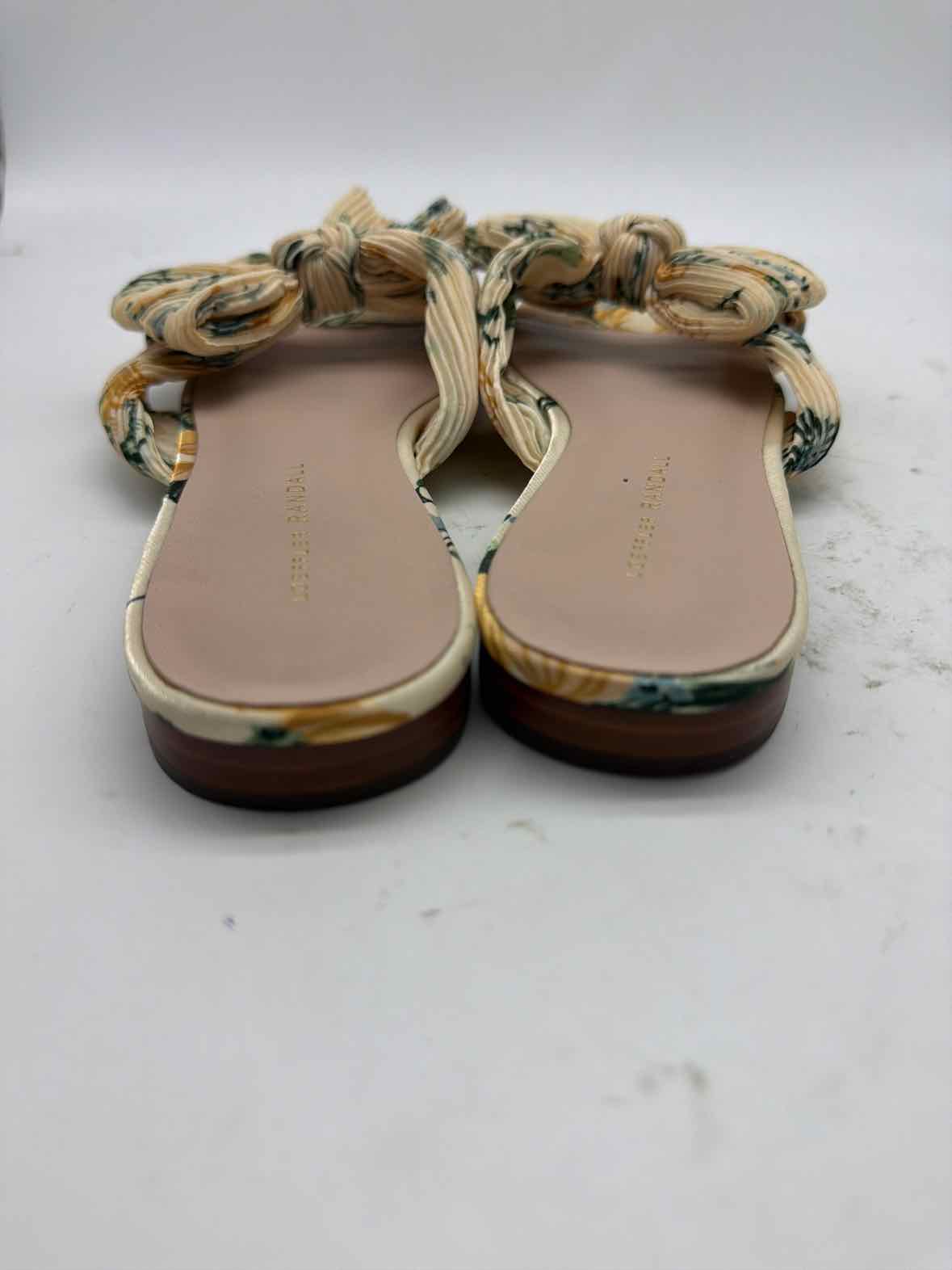 Pre-Owned Loeffler Randall Ivory Size 10 Mule Sandals | True Fashionistas.