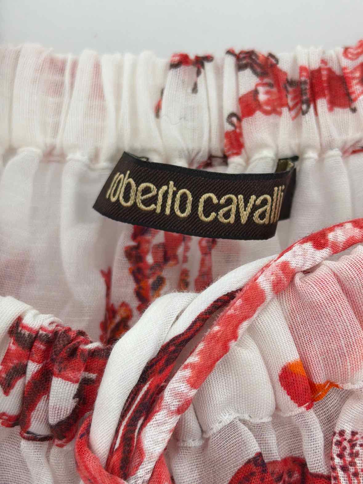 Pre-Owned Roberto Cavalli Red Size 40/6 Blouse | True Fashionistas.