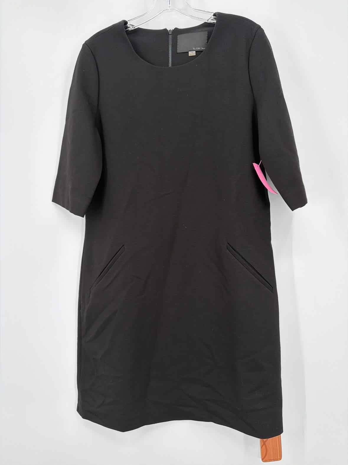 Pre-Owned The Eight Senses Black Size XL Short Short Sleeve Dress | True Fashionistas.