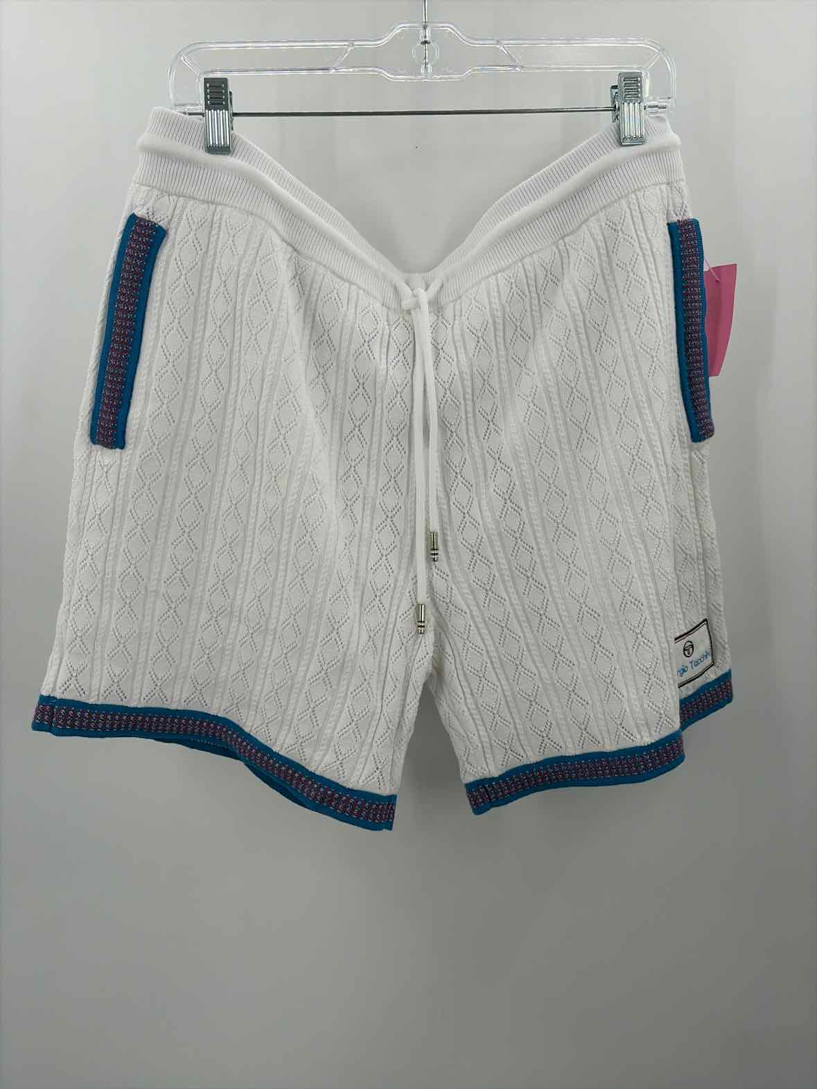 Pre-Owned Sergio Tacchini White Size Large Men's Shorts | True Fashionistas.