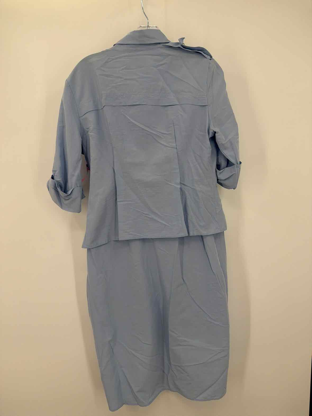 Pre-Owned Jason Wu Blue Size 10 Midi Long Sleeve Dress | True Fashionistas.