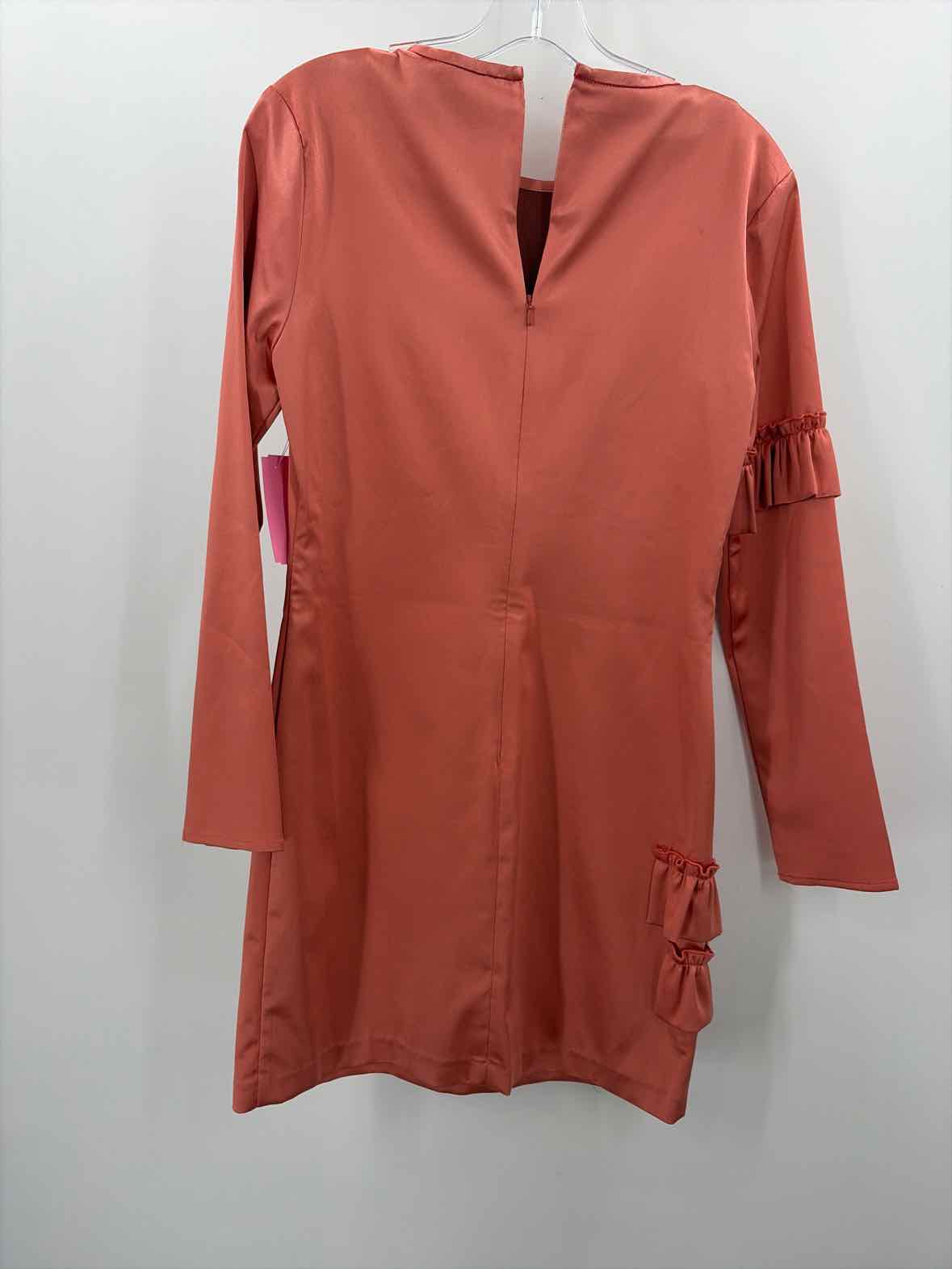 Pre-Owned Cynthia Rowley Pink Size 8 Knee Length Long Sleeve Dress | True Fashionistas.
