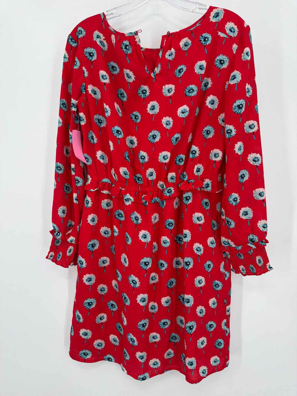 Pre-Owned J Crew Red Size 2 Short Long Sleeve Dress | True Fashionistas.