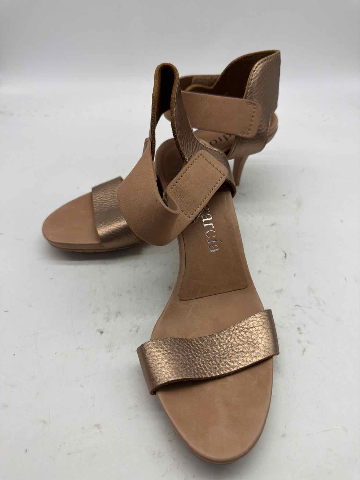 Pre-Owned Pedro Garcia Tan Size 39 Strappy Strappy Heels | True Fashionistas.